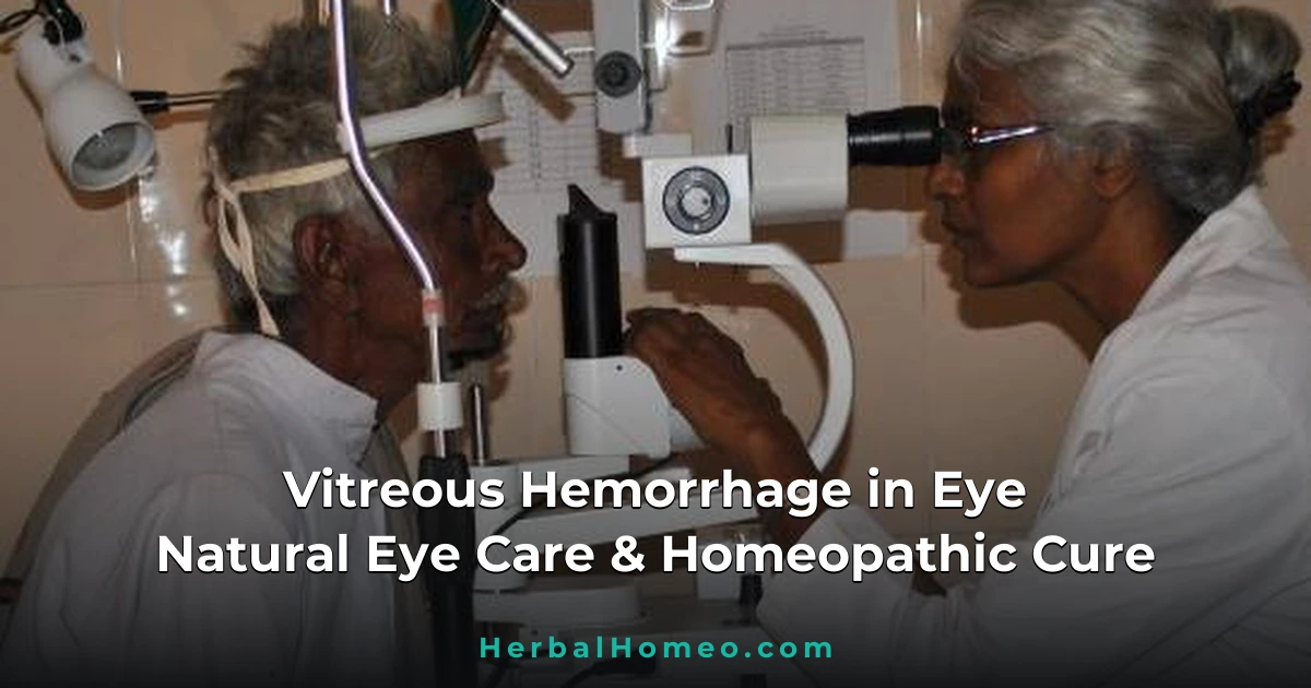 Vitreous Hemorrhage in Eye