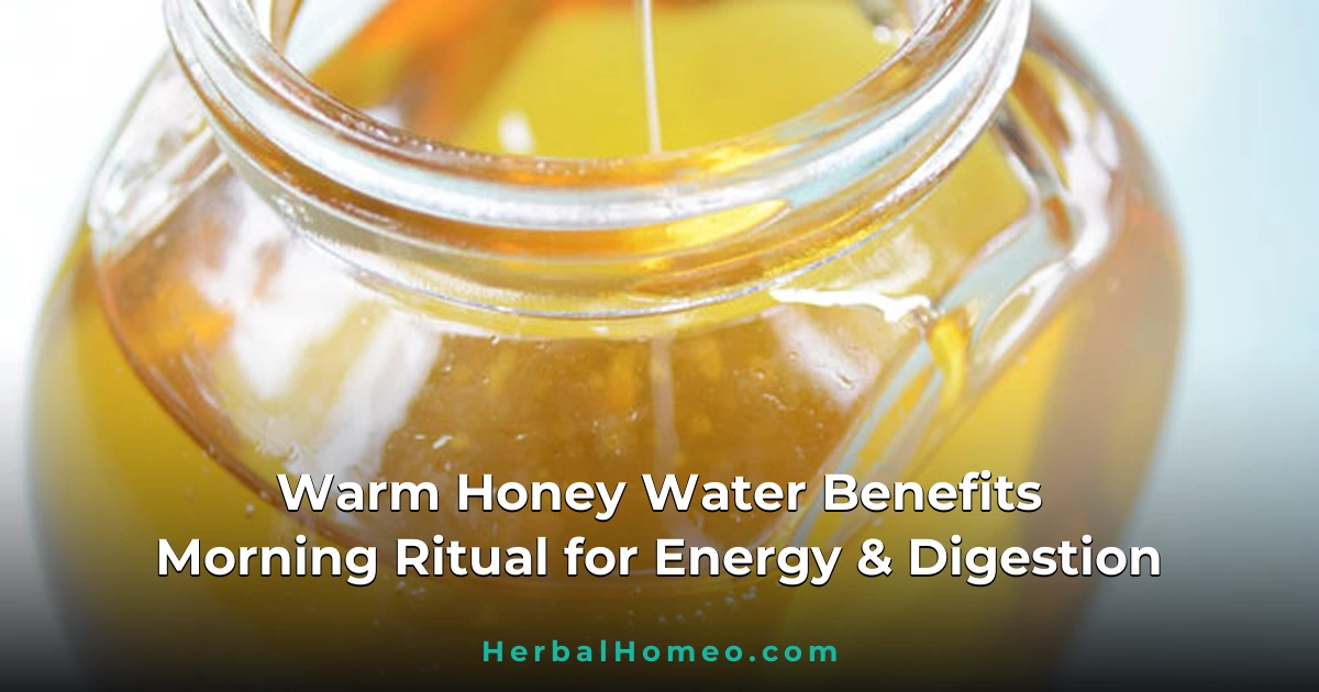 Warm Honey Water Benefits